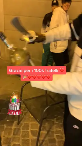 Grazie di tutto fratelli , finalmente 100k❤️❤️#foryou #foryoupage #100kfollowers