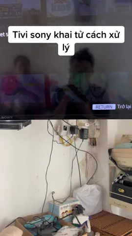 Tivi sony không vào được YouTube cách làm