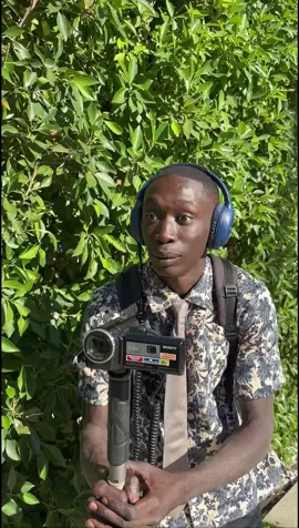 First day as a reporter in Africa 🎥 #learnfromkhaby #comic #comedy