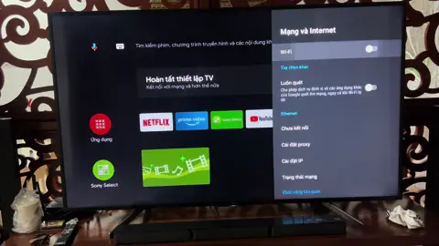 Tivi không khết nối được wifi