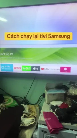 Vào YouTube mất hình cách khác phục : cài đặt lại máy #xuhuong