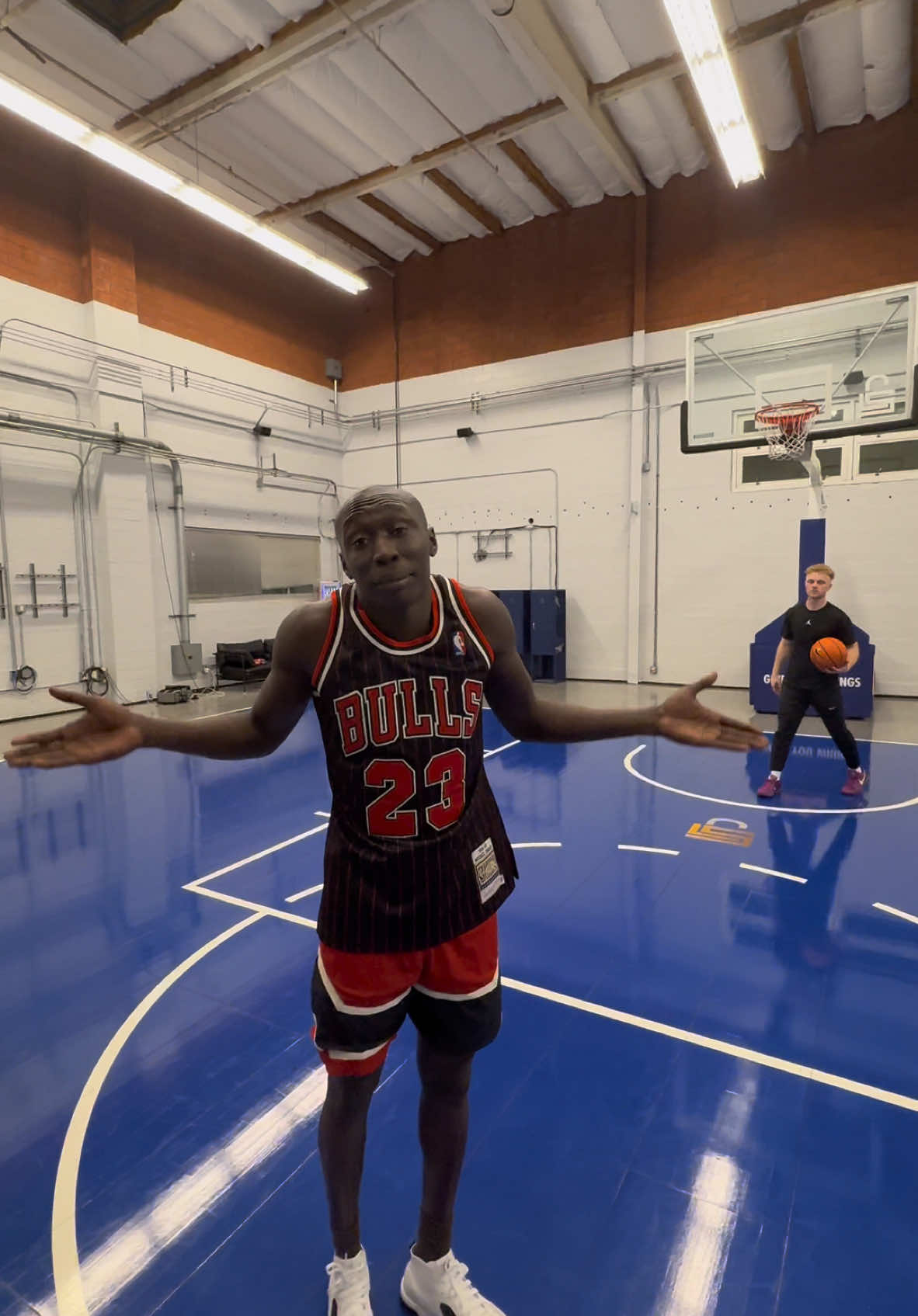 I may be coaching in the game @nbaallstar but I’m getting my jumper ready just in case my team needs me @Lethal Shooter