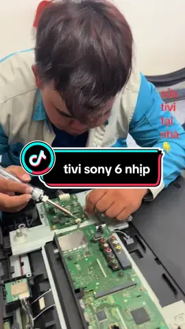 tivi sony 40w700b 6 nháy đỏ #suativigiare #suativigiare