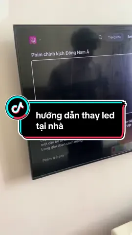 Hướng Dẫn Cách Thay LED Tivi Tại Nhà Thay đèn led tivi giá bao nhiêu #sửativi #thayledtivi #thaymanhinhtivi