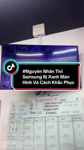 #Nguyên Nhân Tivi Samsung Bị Xanh Màn Hình Và Cách Khắc Phục Sửa tivi tại nhà TP.HCM cho các hãng Sony, Samsung, LG, Panasonic,... Nhận sửa nhanh, bảo hành uy…