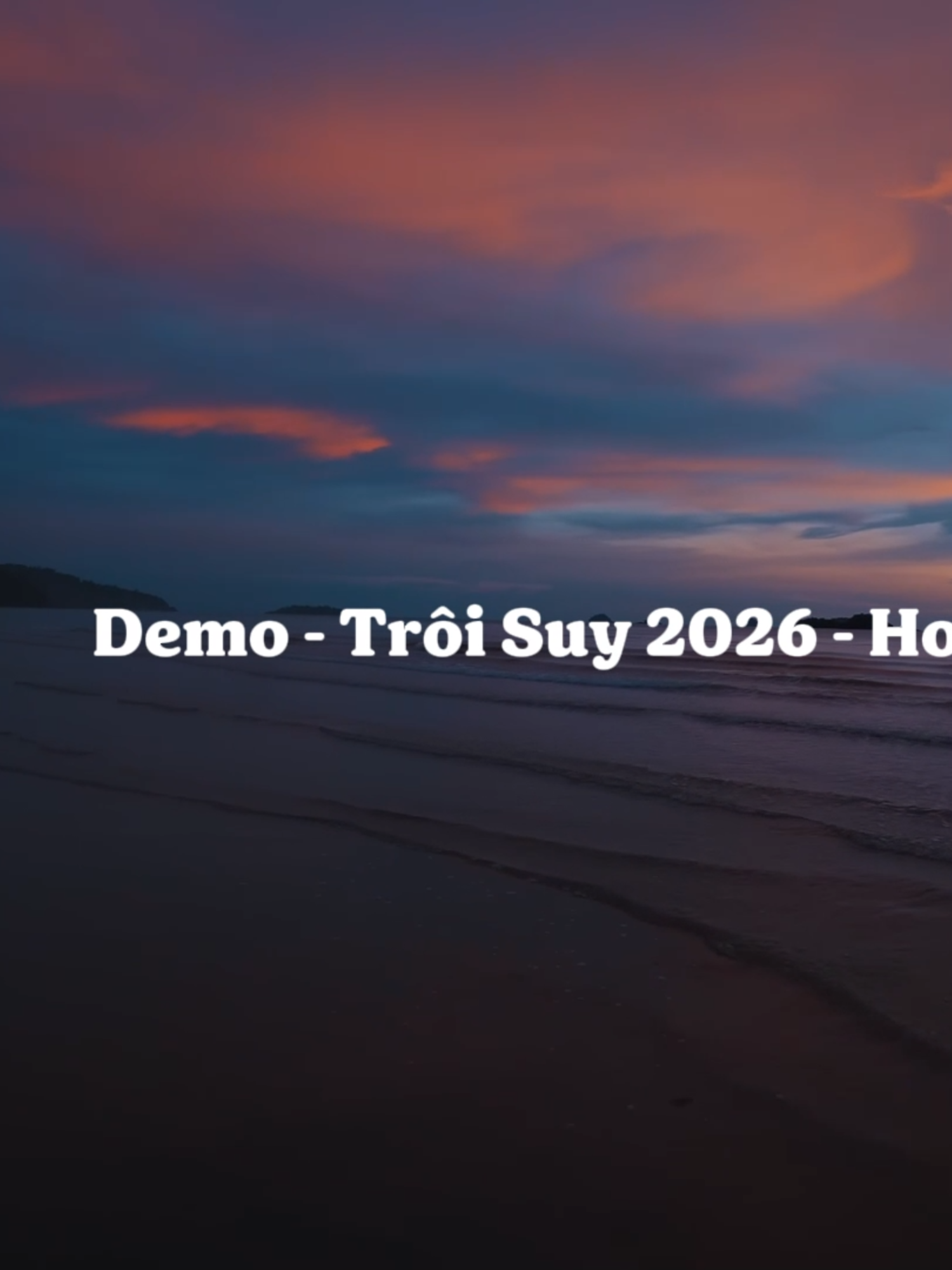 30P - Trôi Suy ( Style Kenbjn ) 2026 - Hoàng Anh #nhacnghetrenxe #xuhuong #ilovetiktok #nhacnghedixe